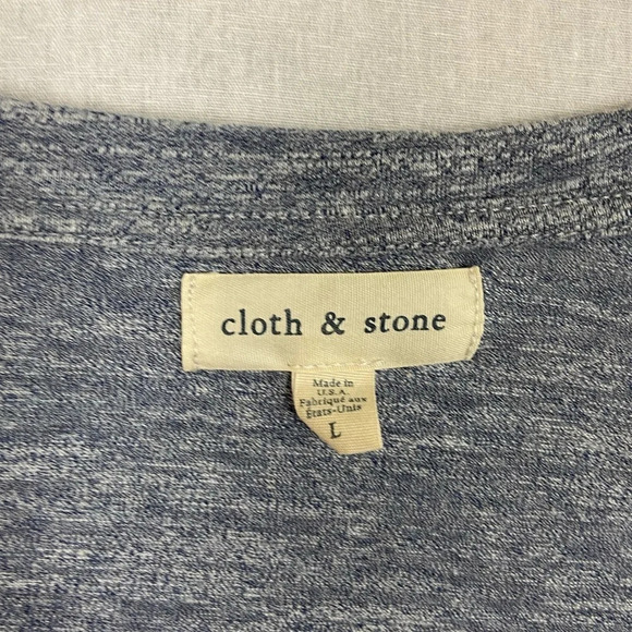 Cloth & Stone Anthropologie Melange T  shirt maxi dress Sz L - Picture 10 of 15